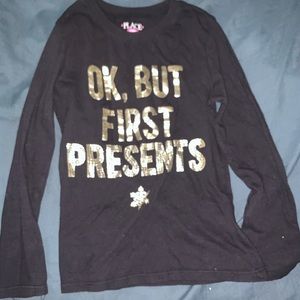 Girls Children's Place long sleeve graphic t-shirt